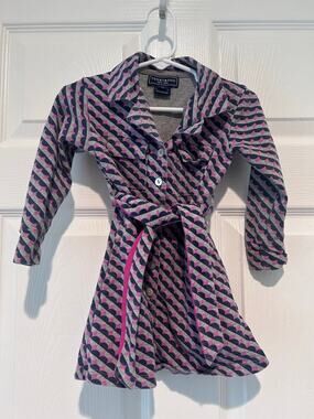 Toobydoo Toddler Girls Striped Skater Play Dress 2T Boutique BacktoSchool Preppy